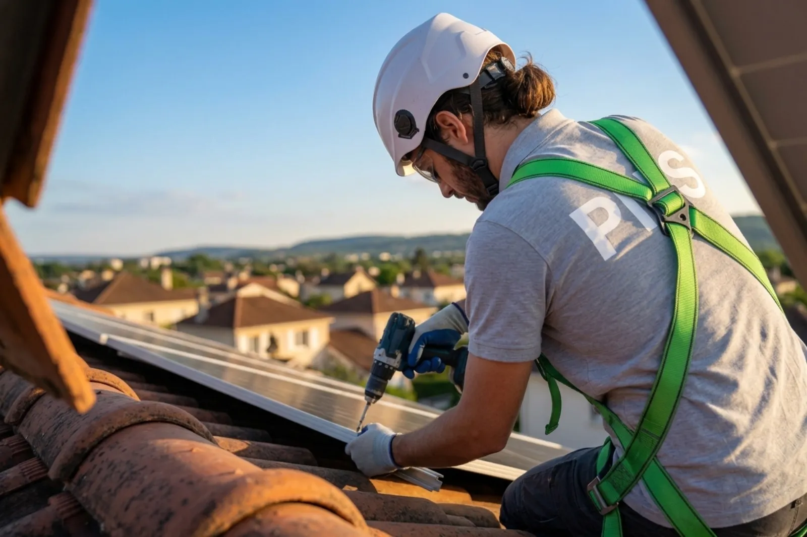 Installation de panneaux solaires en toiture à Balma