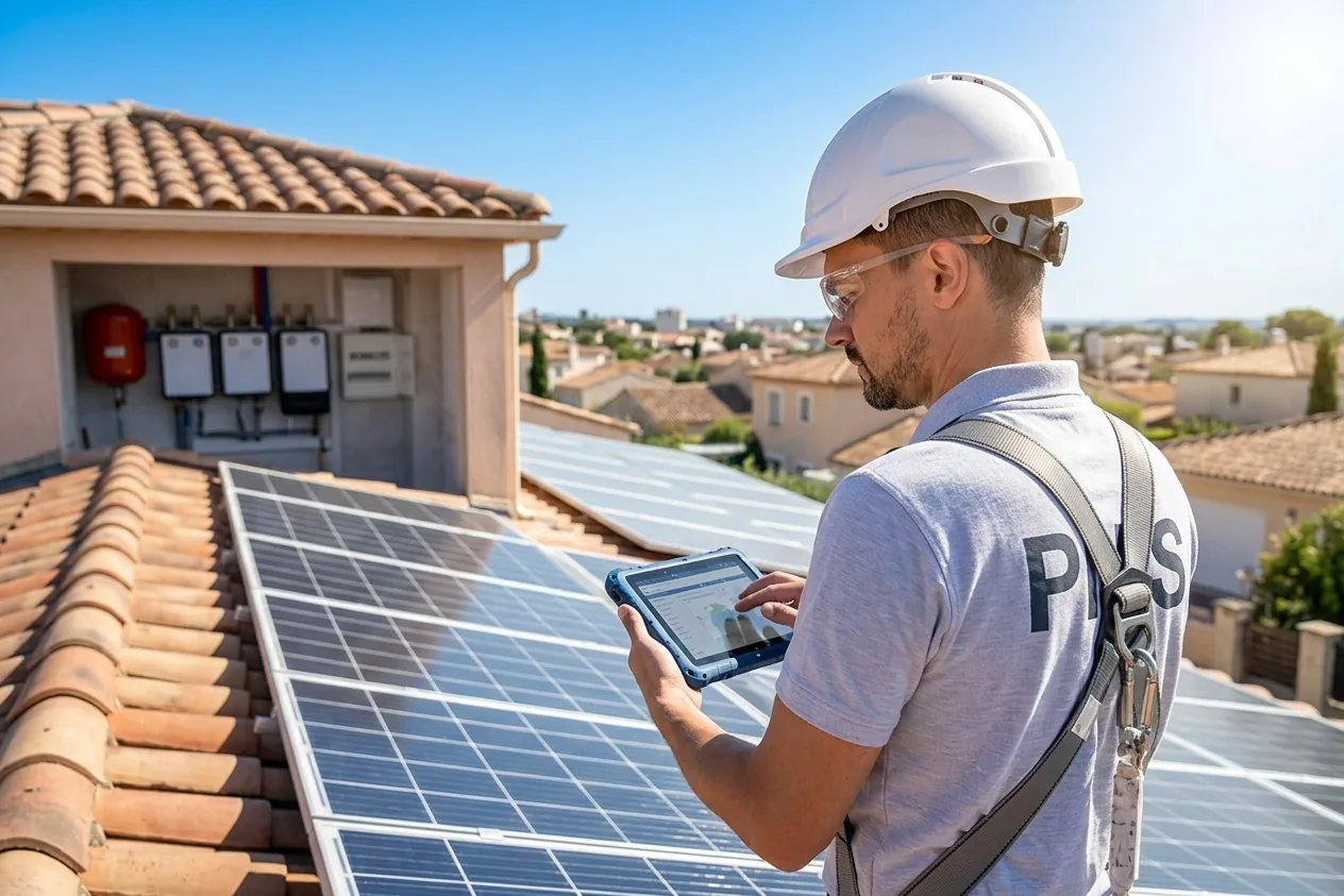 Installation photovoltaïque dans la Haute-Garonne
